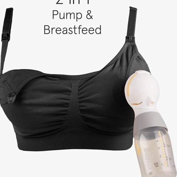 BRAVADO! DESIGNS 2 in 1 Pumping and Nursing Bra Size XL Soft Pink - Picture 5 of 5